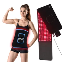advasun full body red light wrap therapy belt pain relief 660nm 850nm infrared for body slim fat removal machine pad massager