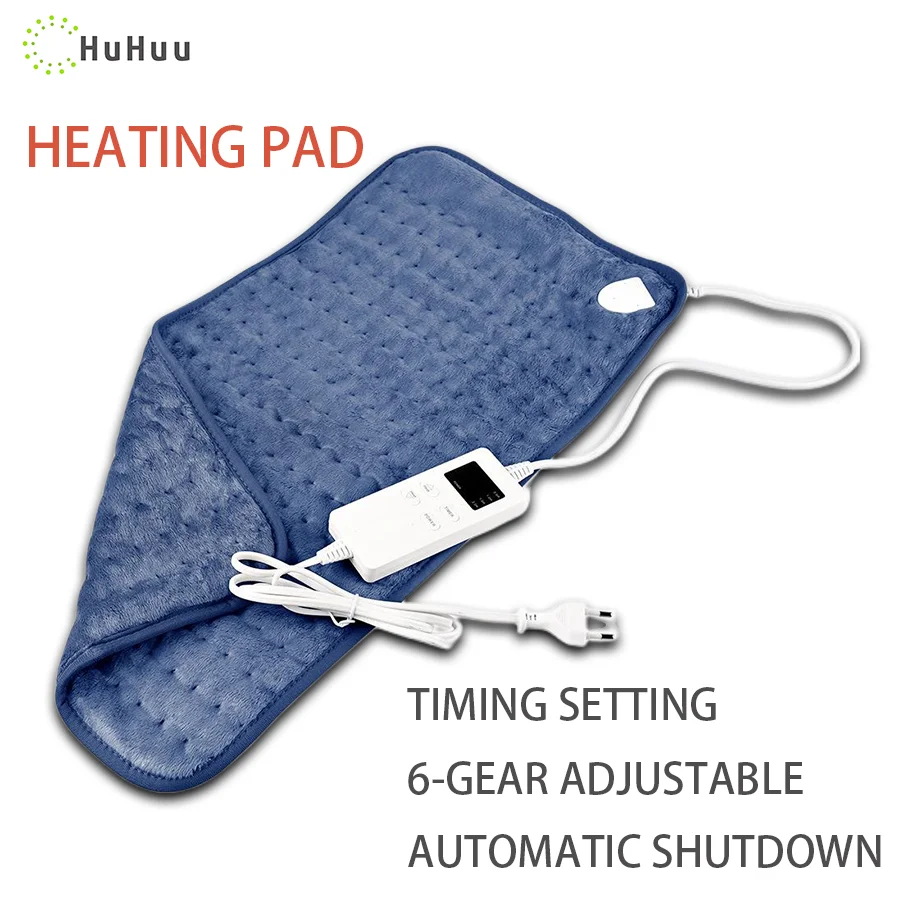 

Household Small Single Electric Blanket 30 * 60 cm Heating Pad Relieves Muscle Soreness Intelligent Temperature Control