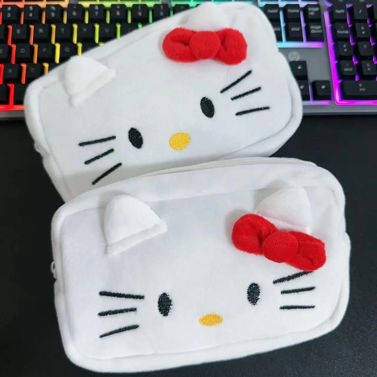Плюшевая сумка Hello Kitty
