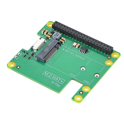 Плата расширения для Raspberry Pi 5 M.2 HAT + Gen2 Gen3 NVME M.2 SSD 2230/2242