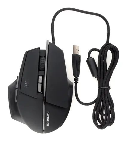Мышь проводная игровая ГАРНИЗОН GM-740G, 