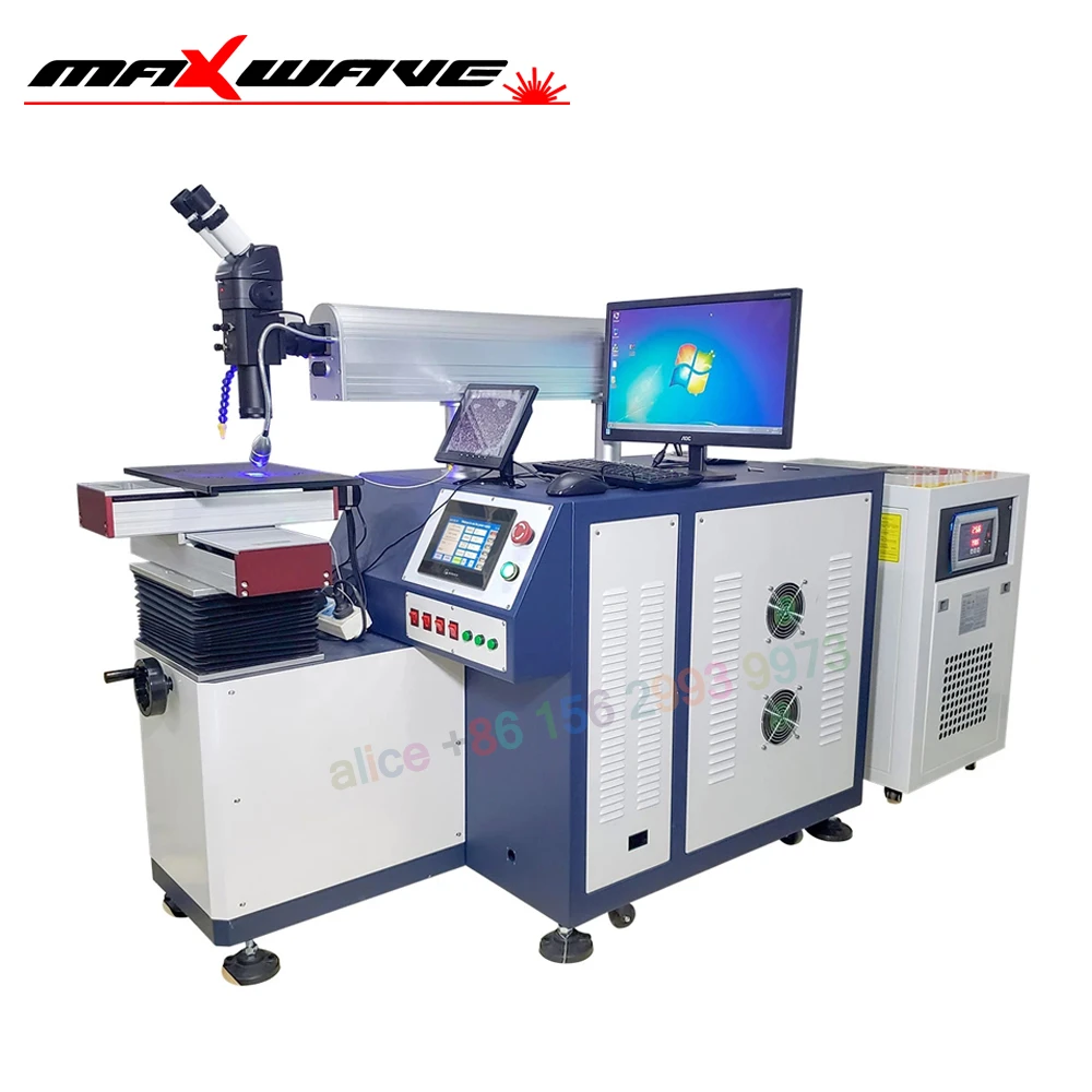 200W 300W YAG Iron Galvanized Carbon Stainless Steel Plastic Injection Mould Repairing Laser Welding Machine