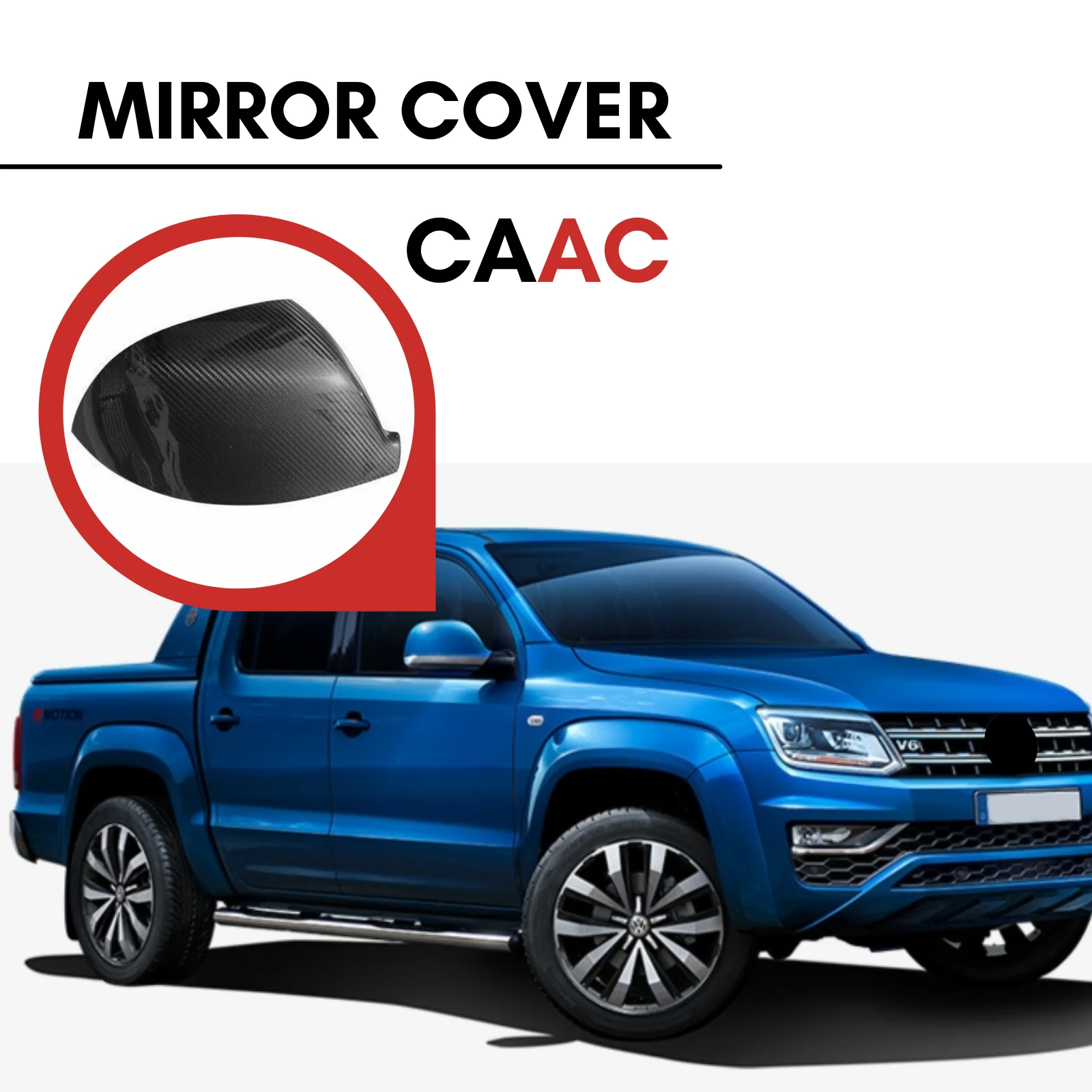 

Чехол для бокового зеркала из углеродного волокна для VW AMAROK 2010-2021, 2 шт., Черный Прочный орнамент, модель, новый сезон, самоклеящаяся защита