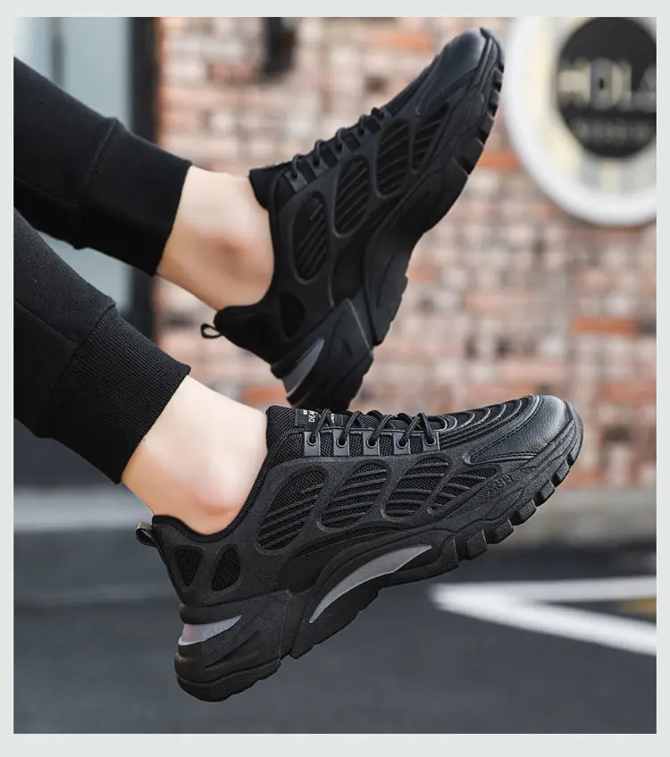 Men's Casual Shoes Fashion Men's Sports Shoes Cushion Breathable Running Shoes