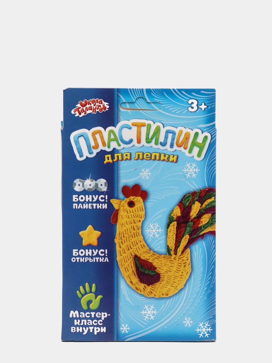 Петушок из пластилина