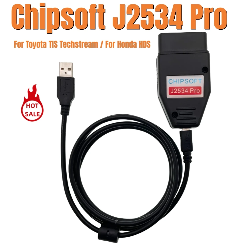 

Chipsoft J2534 Pro ChipLoader 1,97,7 для Toyota TIS Techstream 2 в 1, сканер, автомобильный диагностический инструмент J2534, сканер OBD для программирования