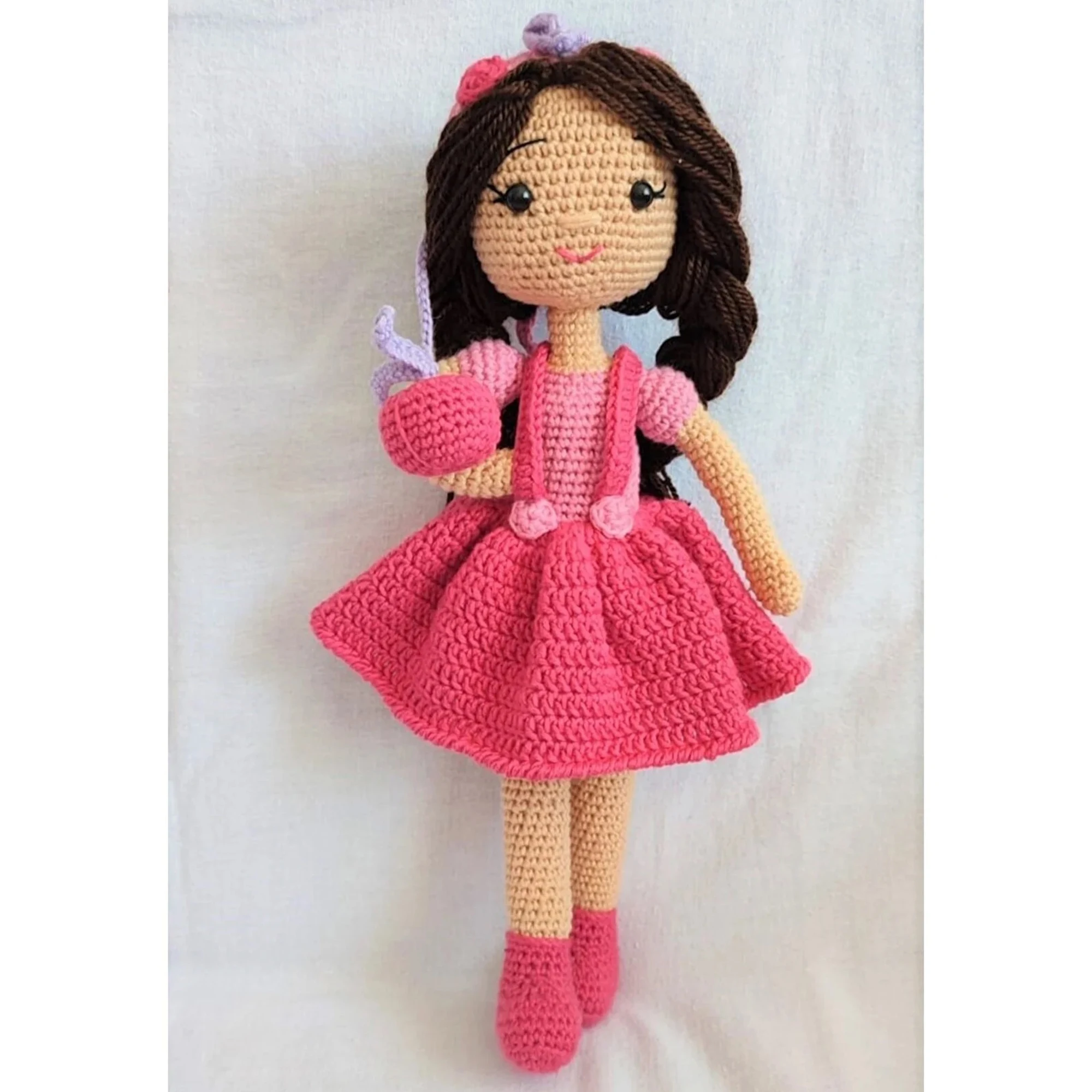 

Amigurumi Aysima Baby Amigurumi Organic Knitting Toy Handmade Baby Doll Toys For Sale Sleeping Companion Sweet Dolly