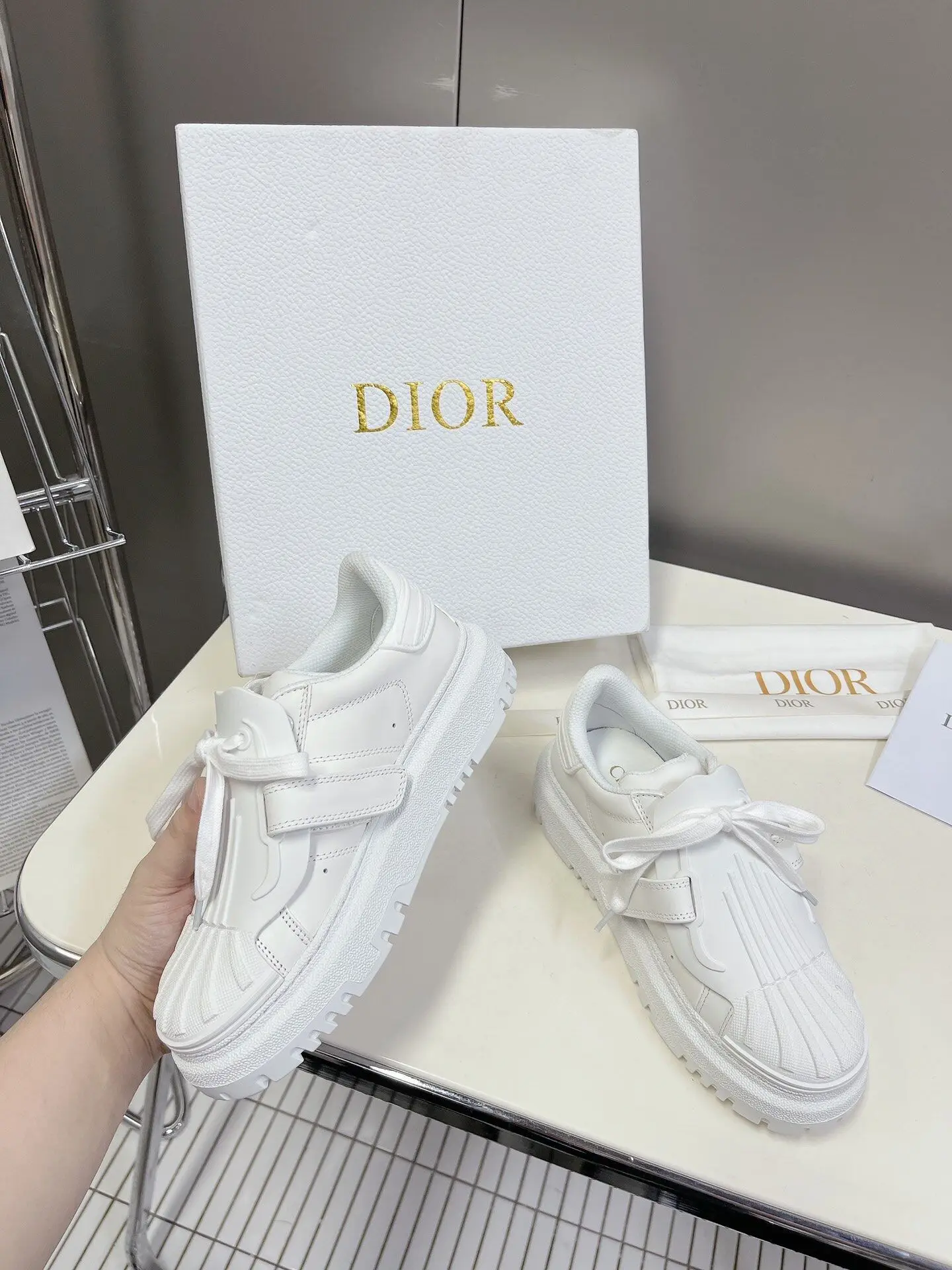 Кроссовки Dior Легкая И Удобная Женская Случайная Спортивная Обувь