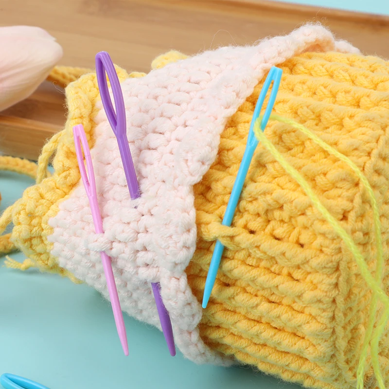 TLKKUE трикотажные технические крупные Зеркальные пластиковые плетеные иглы