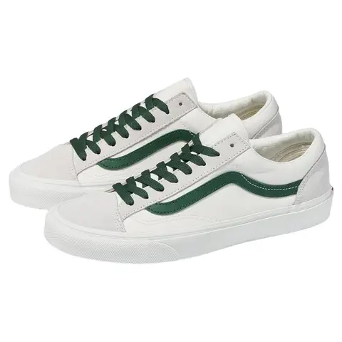 Кроссовки унисекс Vans Style 36 Vintage Pop - Greener Pastures белые VN0A54F66QU