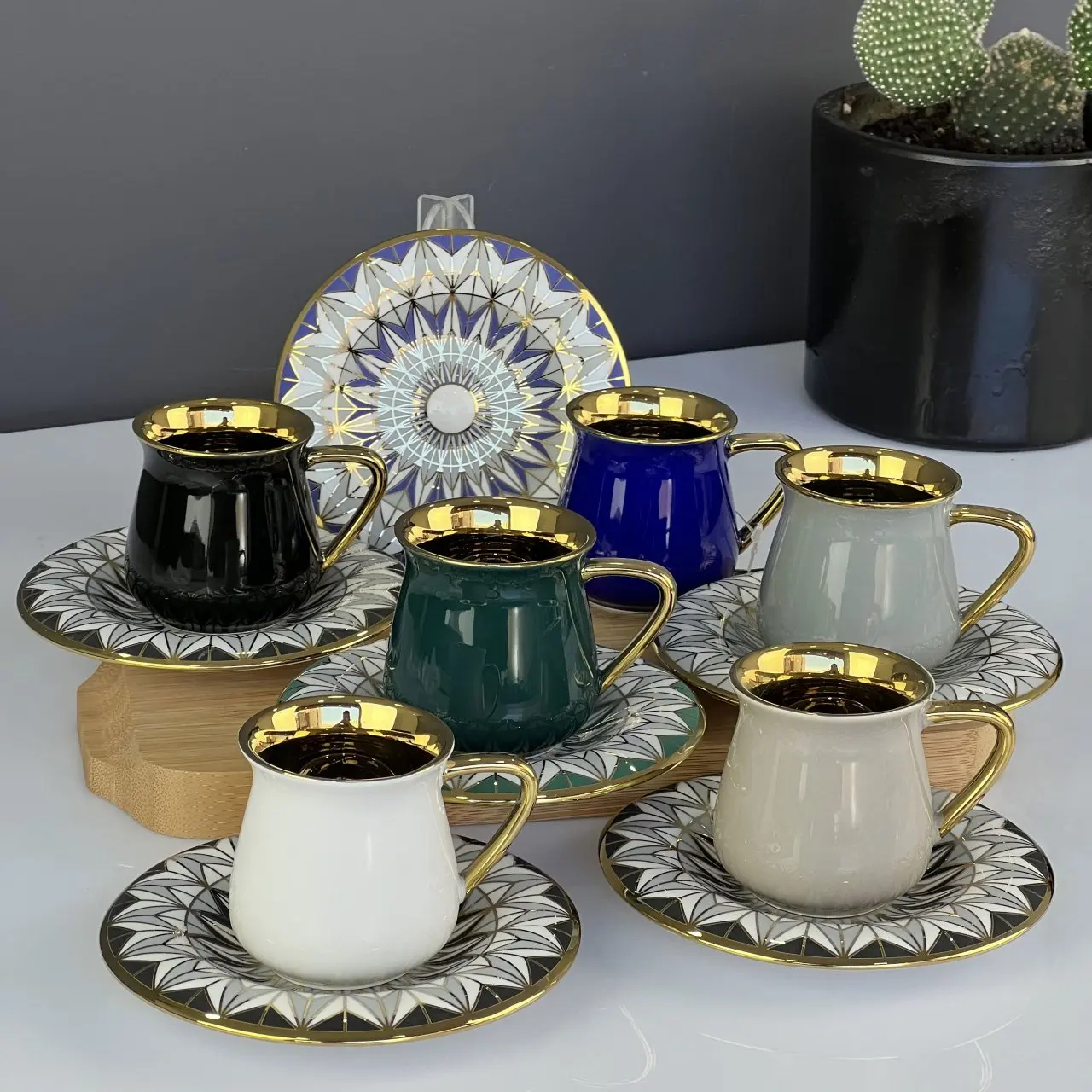 

Turkish Coffee Cups set 12 Pcs coffee sets Gift for mom Ceramic espresso cups set, Macchiato Cup gift for mom