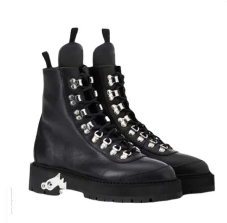 Ankle Boots Fur Inside Femal Winter High Top Flat Woman Round Toe Comfortable Lace UpYouth Waterproof Platform Keep Warm