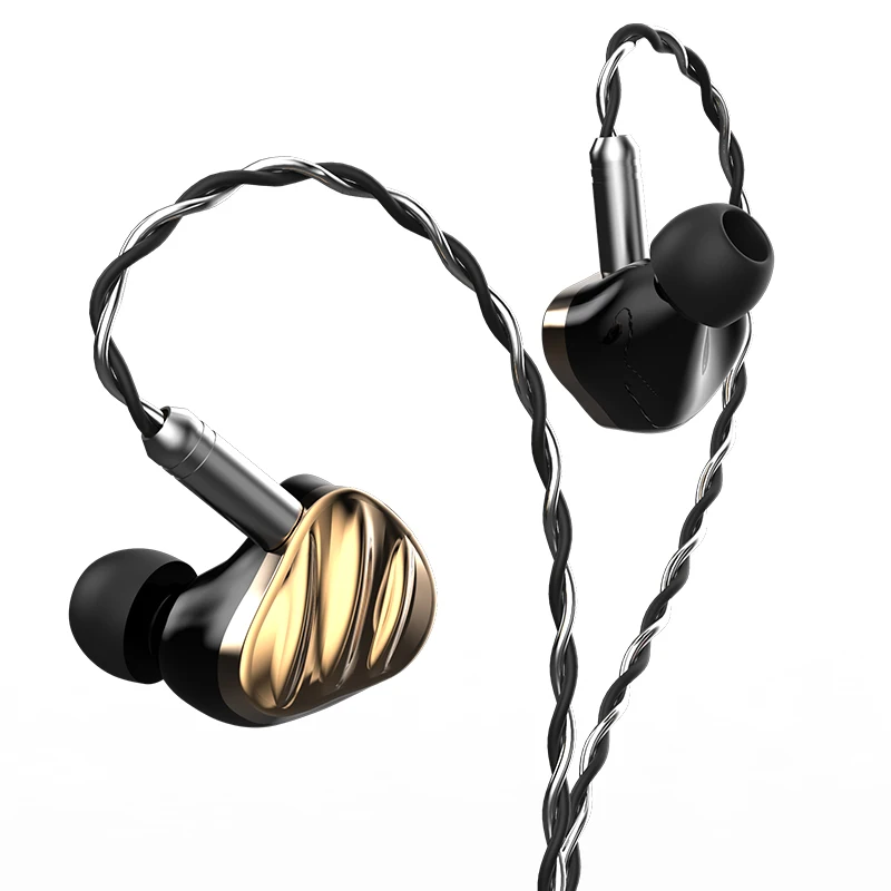 BGVP NS9 7BA + 2DD гибридные 9 драйверов металлические Hi-Fi наушники-вкладыши с тяжелыми