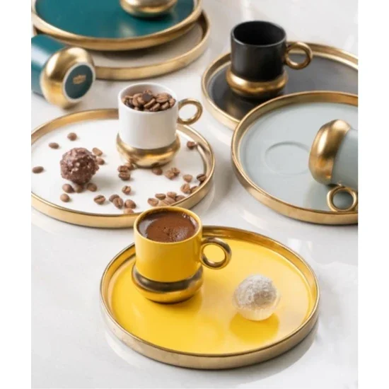 

Набор фарфоровых 6 кофейных чашек Acar Poseidon 011718