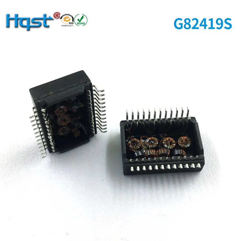 Магнитный модуль 24PIN filter G82419S промышленная камера применение RJ45 защита от помех