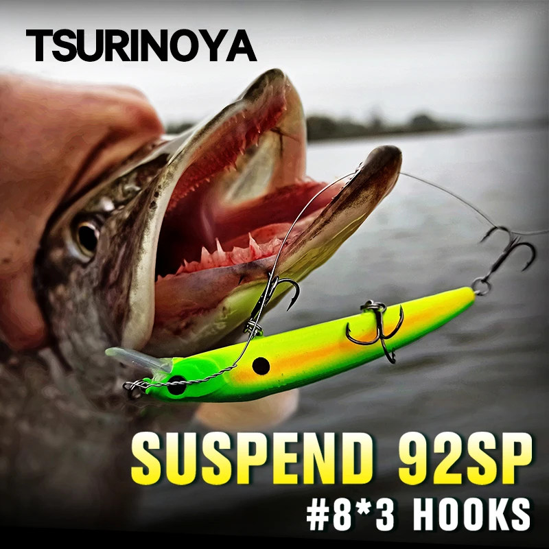 

Приманка рыболовная TSURINOYA 92SP, 92 мм, 9 г, DW78