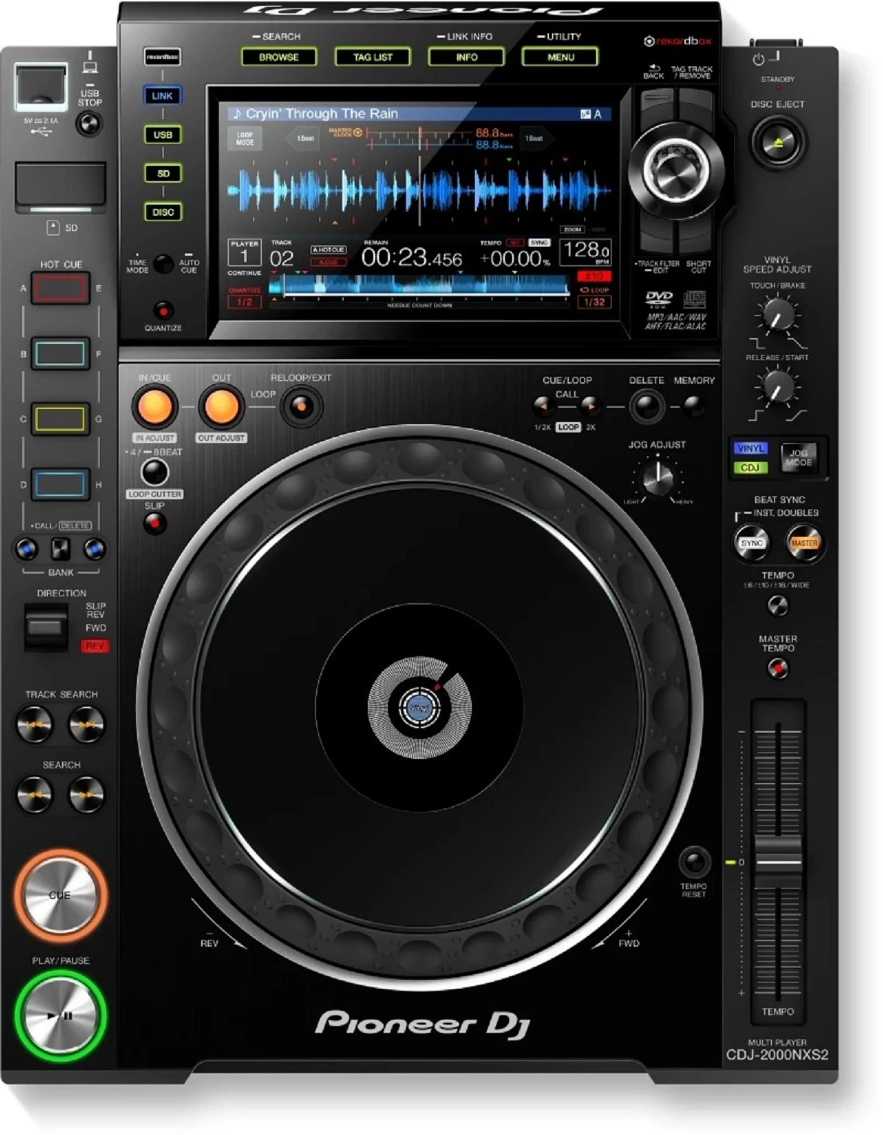 

CDJ-2000NXS2 pioneer DJ мульти-плеер