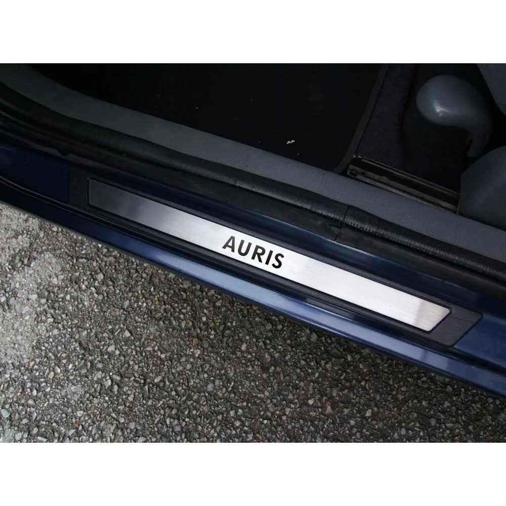 

For Toyota Auris Chrome Door Sill Guard Chrome Line 2010 2011 2012 2013 2014 2015 2016 2017 2018 2019 2020 and 4 Pieces Car