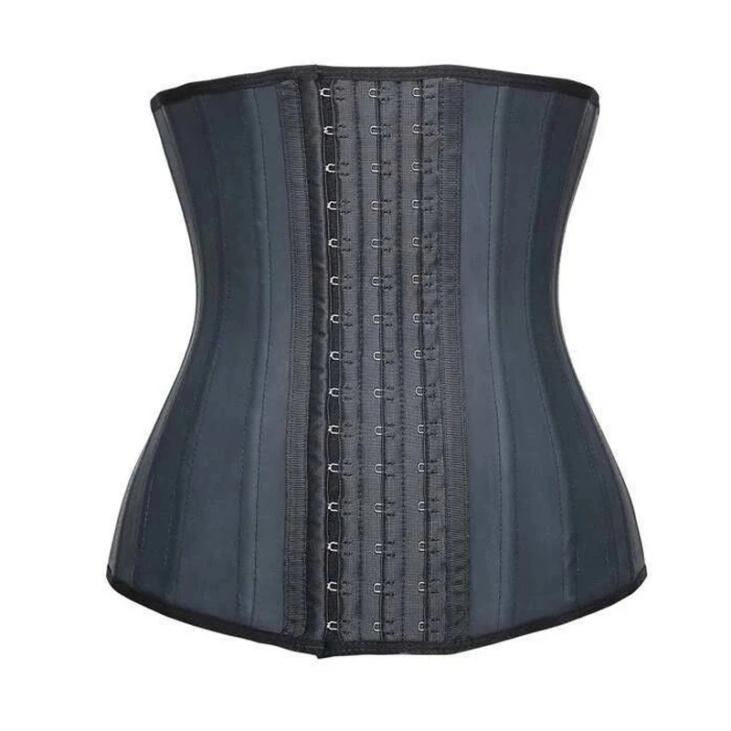 Women's Underbust Latex 25 Steel Bone Waist Trainer Corsets Hourglass Body Shaper Sport Girdle Stomach Slimming Belt Cincher