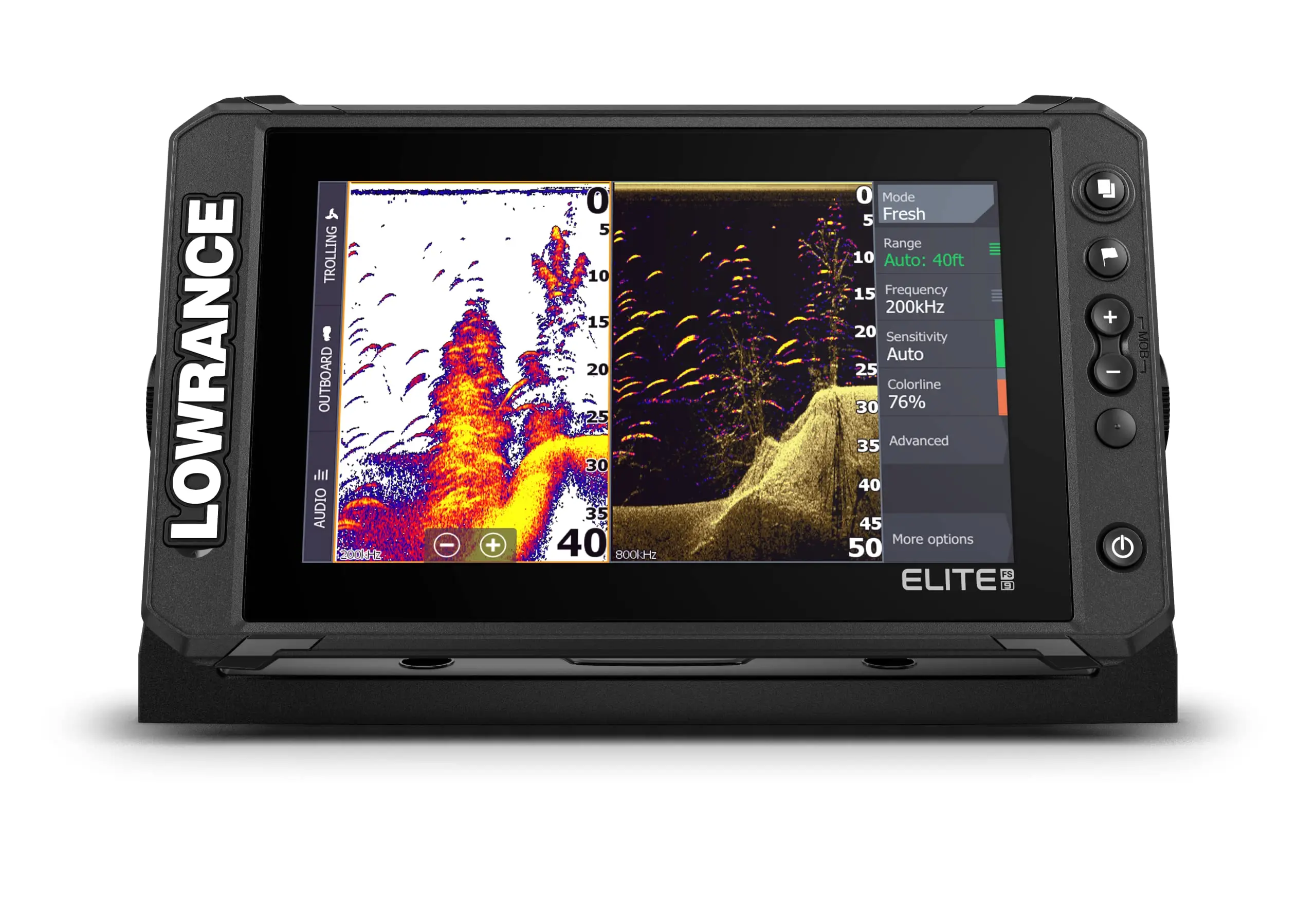 

HIGH QUALITY ON Lowrance Elite FS 9 Fish Finder with Active Imaging 3-in-1 Transducer, Preloaded C-MAP Contour+ Charts