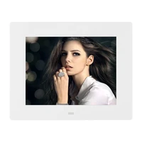 multi function photo frame remote control 8 inch electronic table digital picture frame