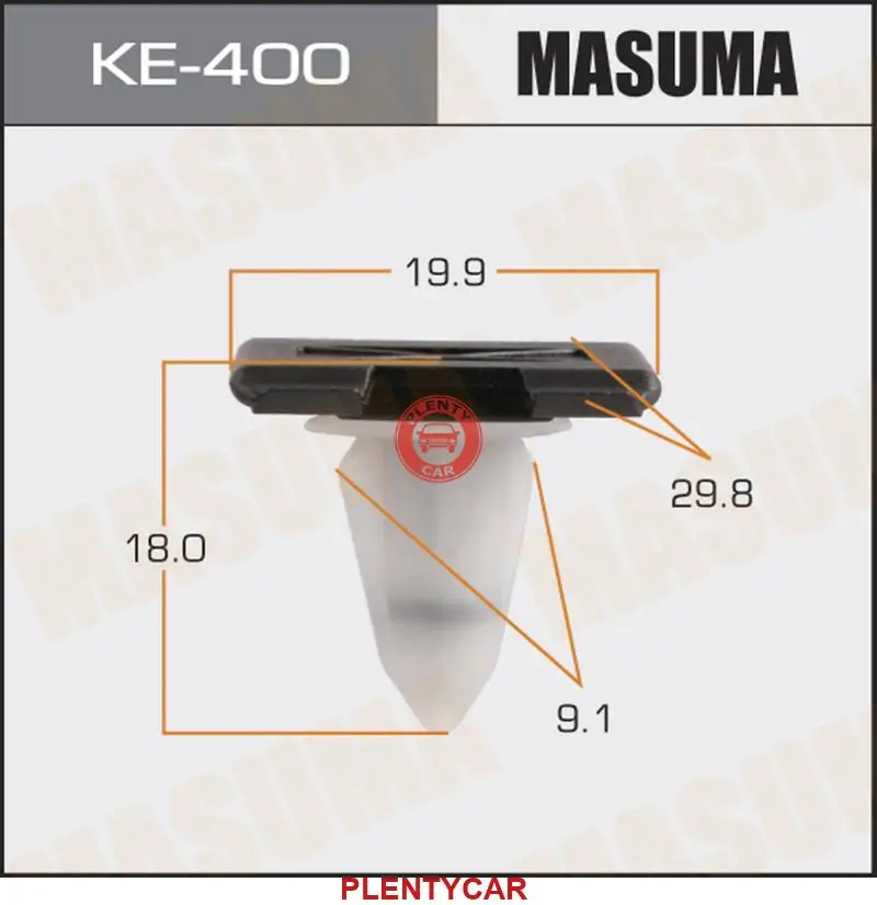 Ke-400_клипса! bmw x3 f25/x4 f26 Masuma KE400