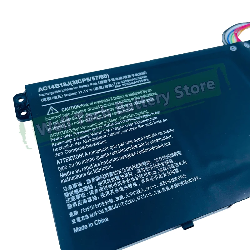 AC14B18J Аккумулятор для ноутбука Acer Aspire E3-111 E3-112 E3-112M ES1-511 ES1-512 V3-111 V3-111P V5-122 V5-122P V5-132