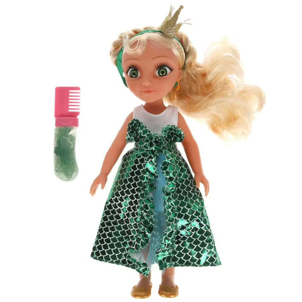 Озвученная кукла Василиса. Царевна-Лягушка 32см расческа глиттерная кор КАРАПУЗ/