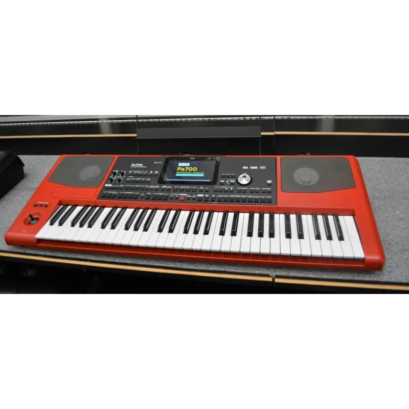 

(Совершенно новая) клавиатура Korg PA700, красная профессиональная клавиатура для аранжирования, цифровое пианино, быстрая доставка по всему миру