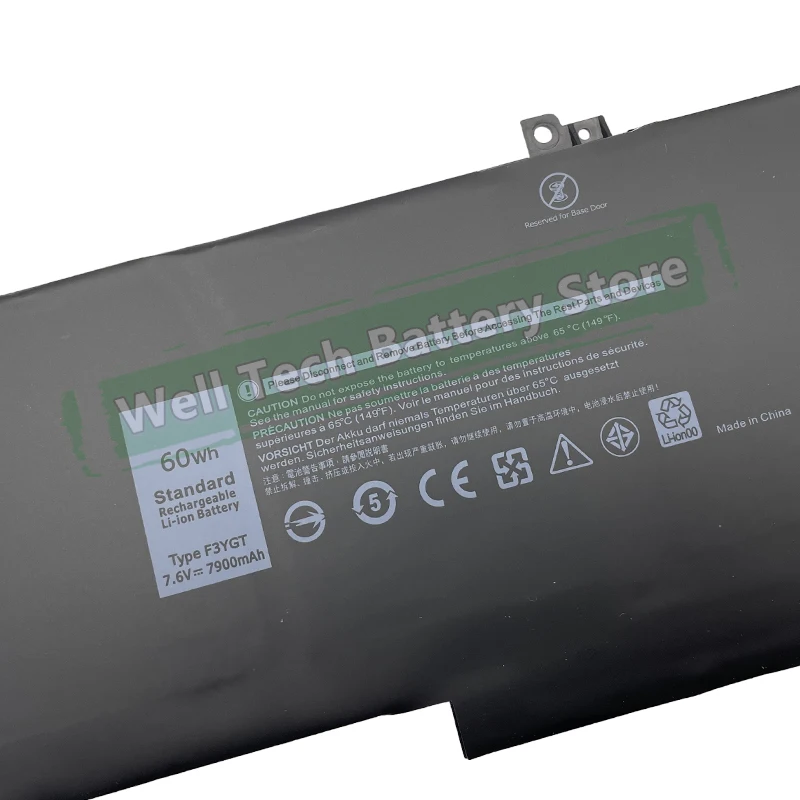 4 ячеек F3YGT аккумулятор для ноутбука DELL Latitude 12 7000 7290 13 7390 7380 14 7480 7490