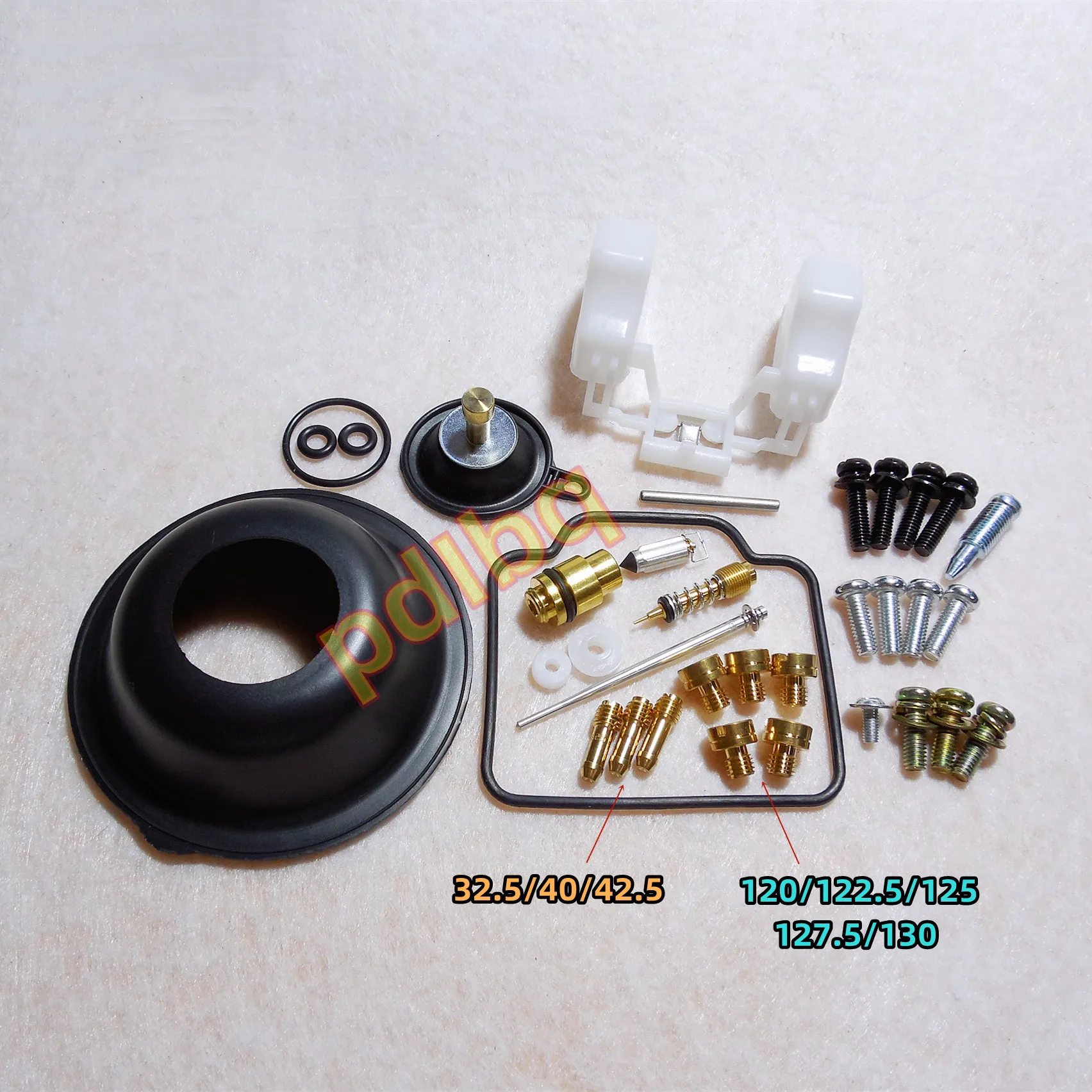 For Yamaha Serow XT225 Single Cylinder Motorcycle Carburetor Repair Kit with Vacuum Diaphragm and Float
