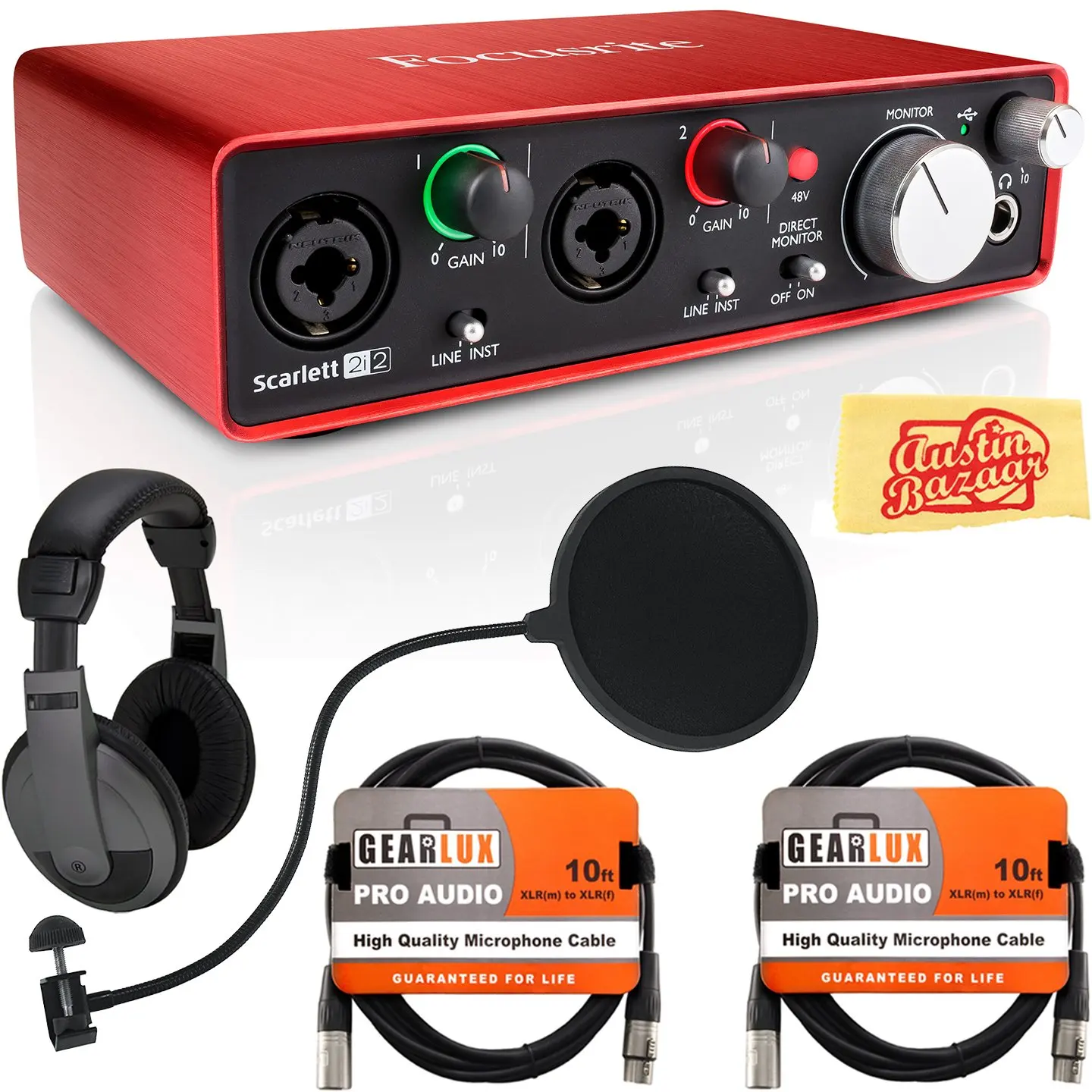

Low Energy Consumption Focusrite Scarlett 2i2 USB-C Audio Interface (3rd Generation)