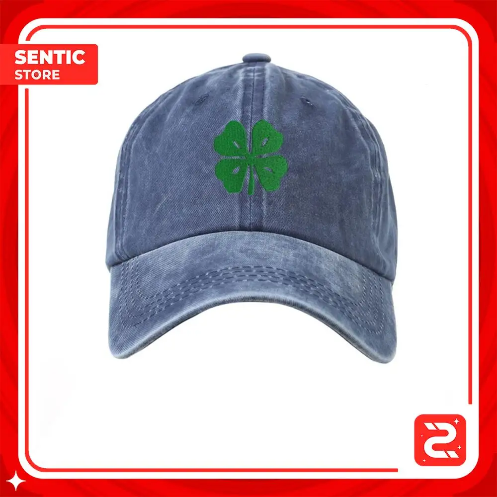 CİSE Aksesuar Клевер Хлопковый Темно-Синий Все Возрастные Группы Тип 4 Шляпа |