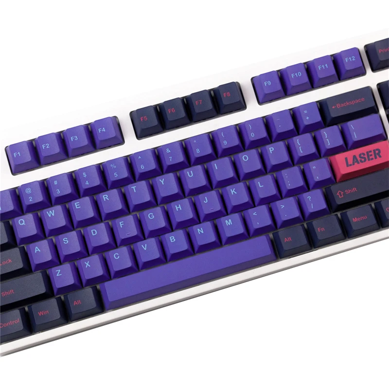 GMK Laser Theme Cherry Profile Keycaps PBT Five Side Dye Sublimation For Mechanical Keyboard
