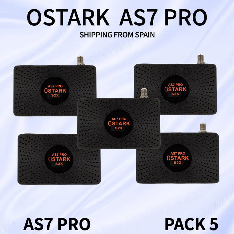 Спутниковый ресивер oстарк AS7 Pro DVB-S/S2/S2X D 1080P H.265 USB WIFI включен HEVC YouTube Xtream Stalker