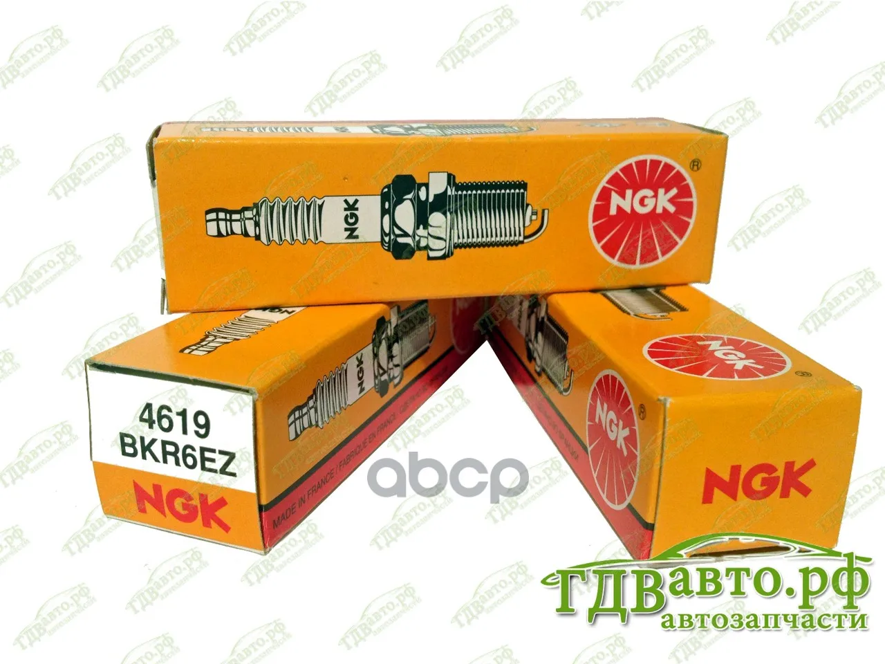 Свеча Зажигания 4619 NGK арт. BKR6EZ