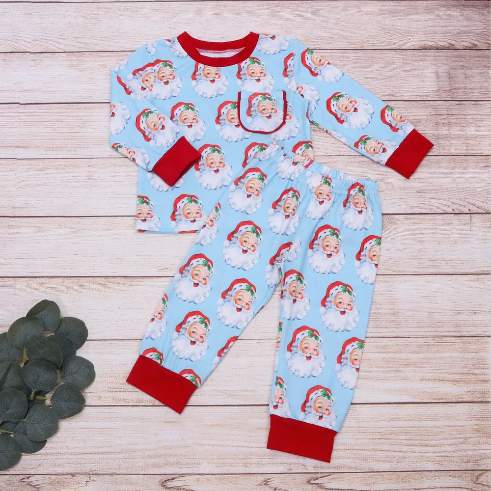 

Комплект одежды для новорожденных девочек, рождественские пижамы, штаны с длинным рукавом, детская одежда, хлопковое боди, Детский костюм д...