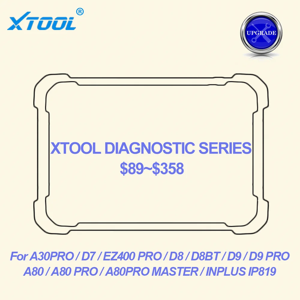 Плата за обновление XTOOL для A30PRO, D7, D8, B8BT, D9, D9PRO, EZ400PRO, IP819, A80, A80PRO, мастер, плата за обновление в течение 1 года