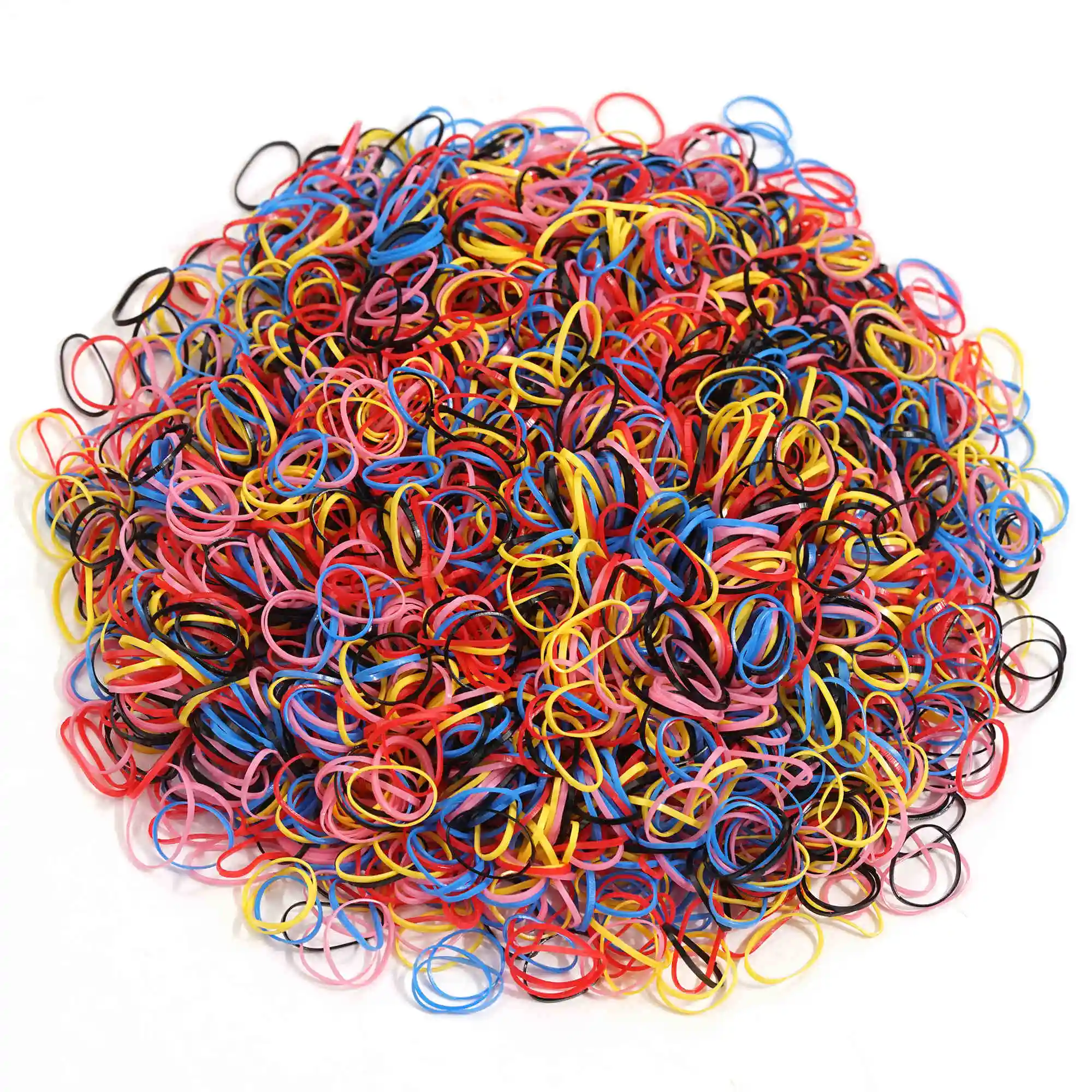 

1000pcs/Pack Girls Colorful Small Disposable Rubber Bands Gum For Ponytail Hold Scrunchie Hair Bands Fashion Hair Accessories