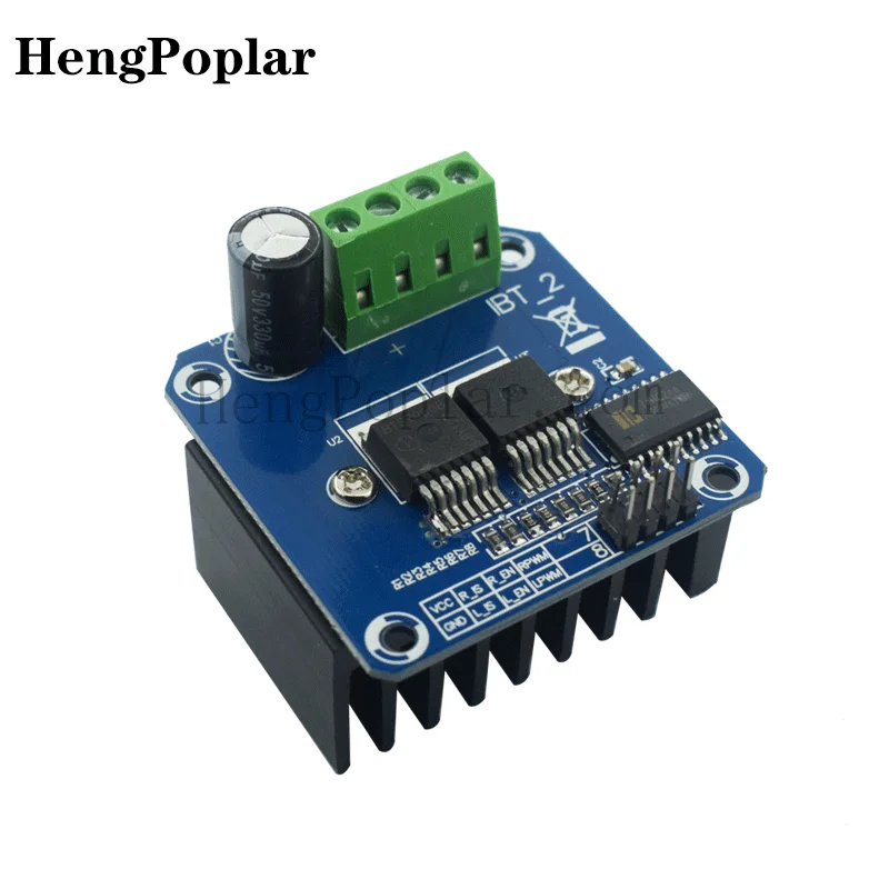 

Двойной модуль двигателя высокой мощности BTS7960 43A H-bridge/smart car/