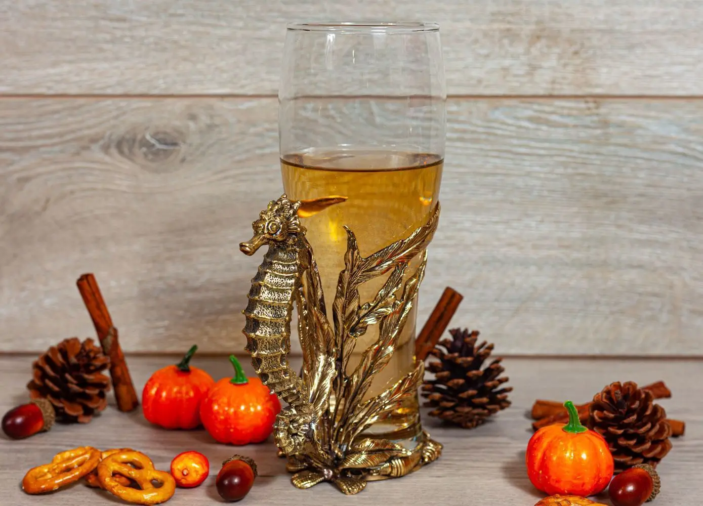 Бокал пивной Морской конек