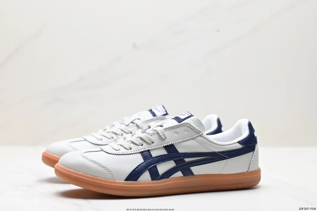 Женские кроссовки Asics Onitsuka Tiger Tokuten Мужские летние светло - серые синие 1: 1