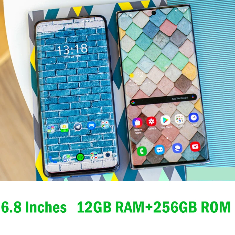 Samsung Galaxy Note 10 Plus N975U1 6.8Inches 12GB RAM 256GB ROM Unlocked Cell Phone QC 3.0 NFC Single SIM Android Smartphone