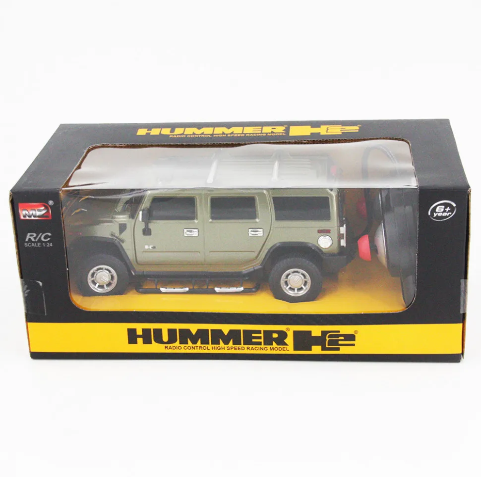 Радиоуправляемая машина MZ Hummer H2 Green 1:24 - 27020-G