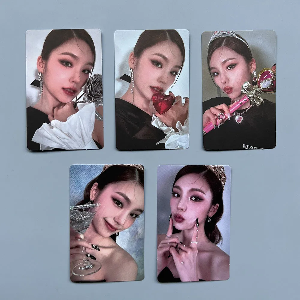 5pcs KPOP ITZY Photocard New Album CHECKMATE Double Sided Quality LOMO Card Yeji Lia Ryujin Chaeryeong Yuna Cards Gift Fans - купить по