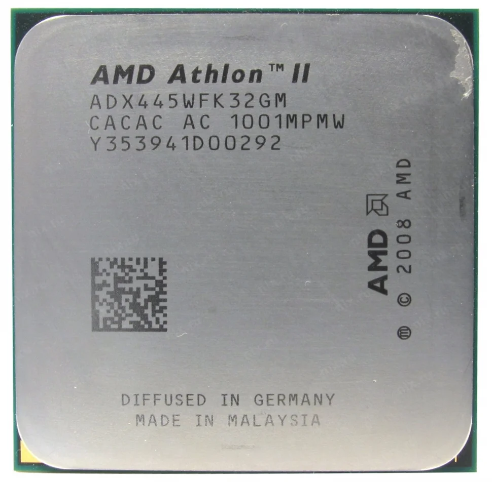 Процессор AMD Athlon II X3 445 adx445wfk32gm AM3 | Компьютеры и офис