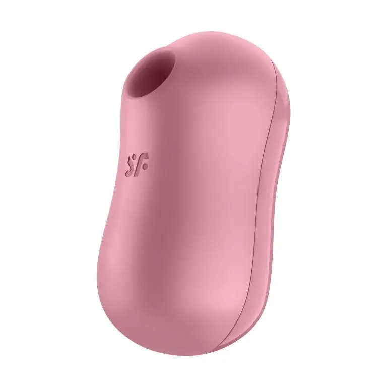 Розовый вакуум-волновой вибростимулятор Cotton Candy, Satisfyer