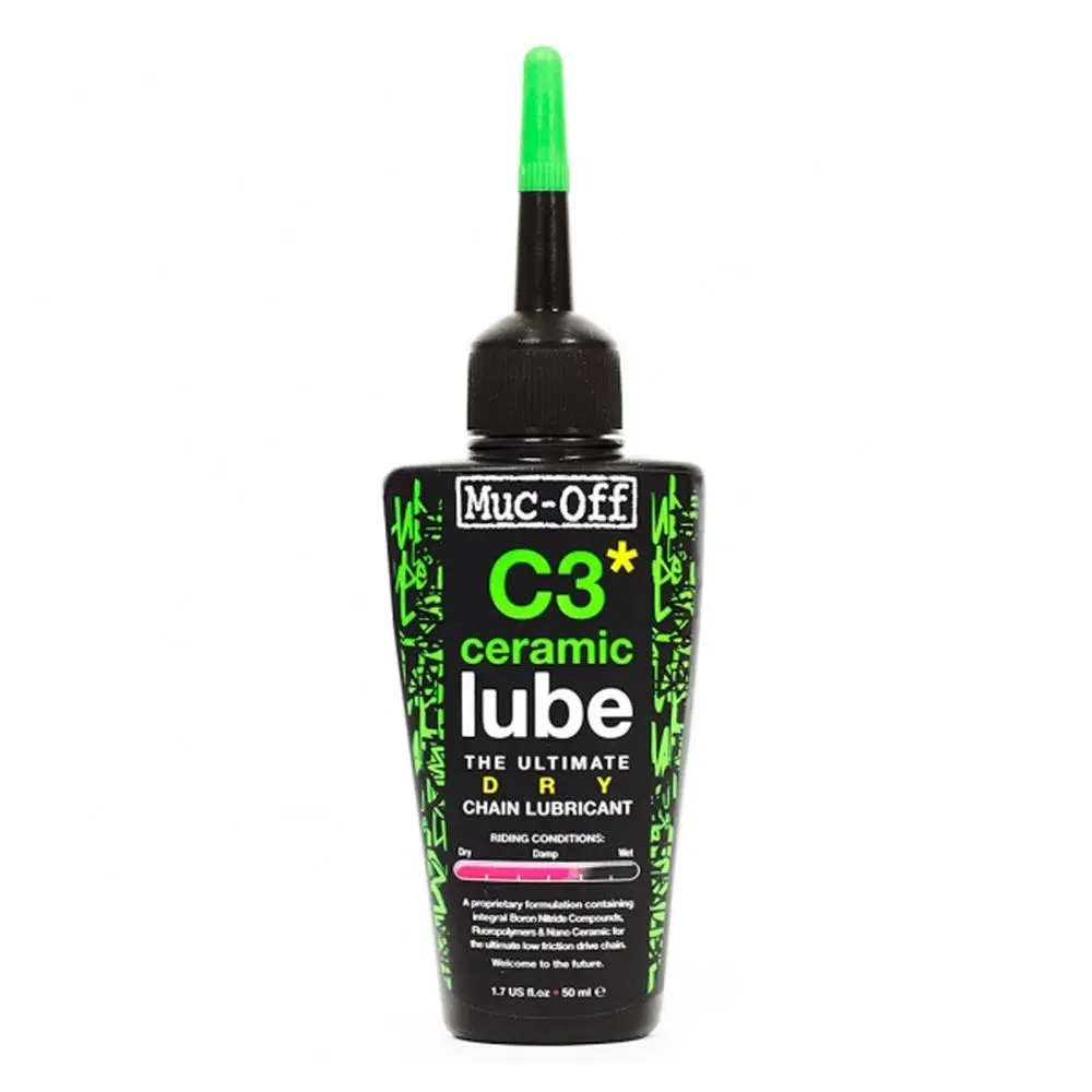 Смазка для сухой погоды с керамикой Muc-Off C3 Ceramic DRY Lube