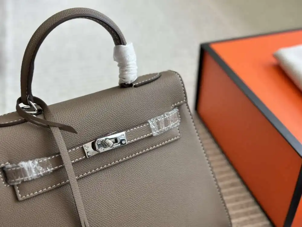 точная копия 1:1 Новая В Стиле Hermes Kelly Bag КлассичесКая Универсальная Через Плечо