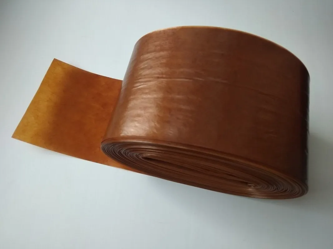 Коллагеновая белковая колбасная оболочка Натурин калибр 65 мм карамель. Сербия -